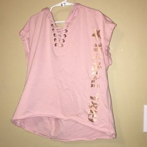 Girls justice crop top